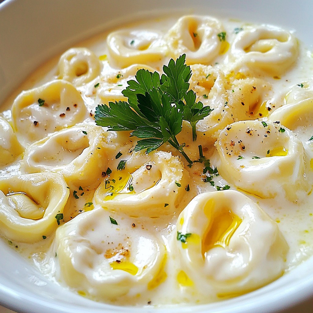 Decadent Instant Pot Alfredo Tortellini Recipe Delight