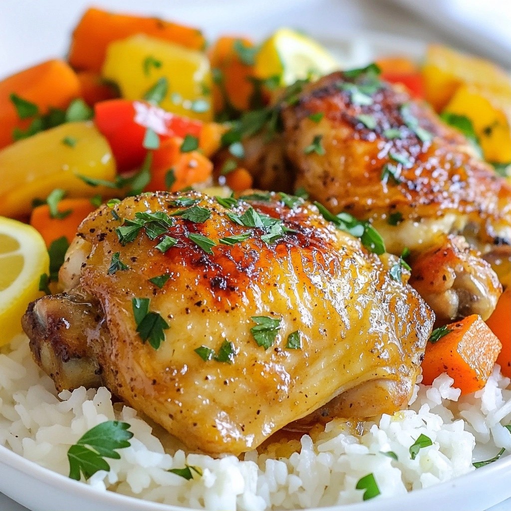 Succulent Instant Pot Paprika Lemon Chicken Recipe