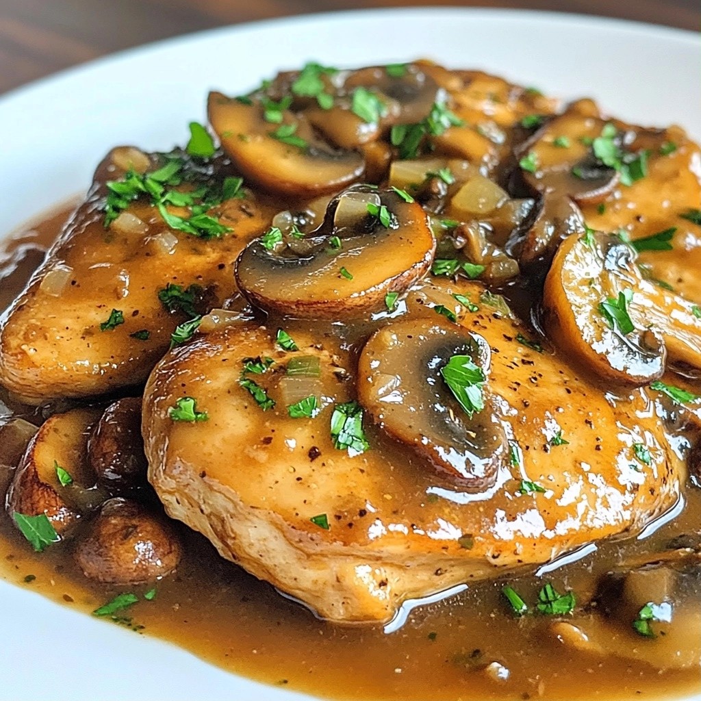 Savory Instant Pot Chicken Marsala Quick and Easy Meal