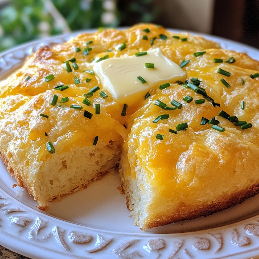 Cheddar Chive Irish Soda Bread Simple and Tasty Recipe