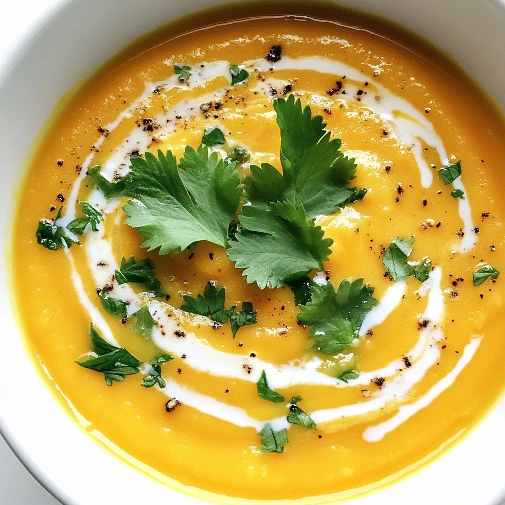 Rich Instant Pot Creamy Sweet Potato Soup Recipe