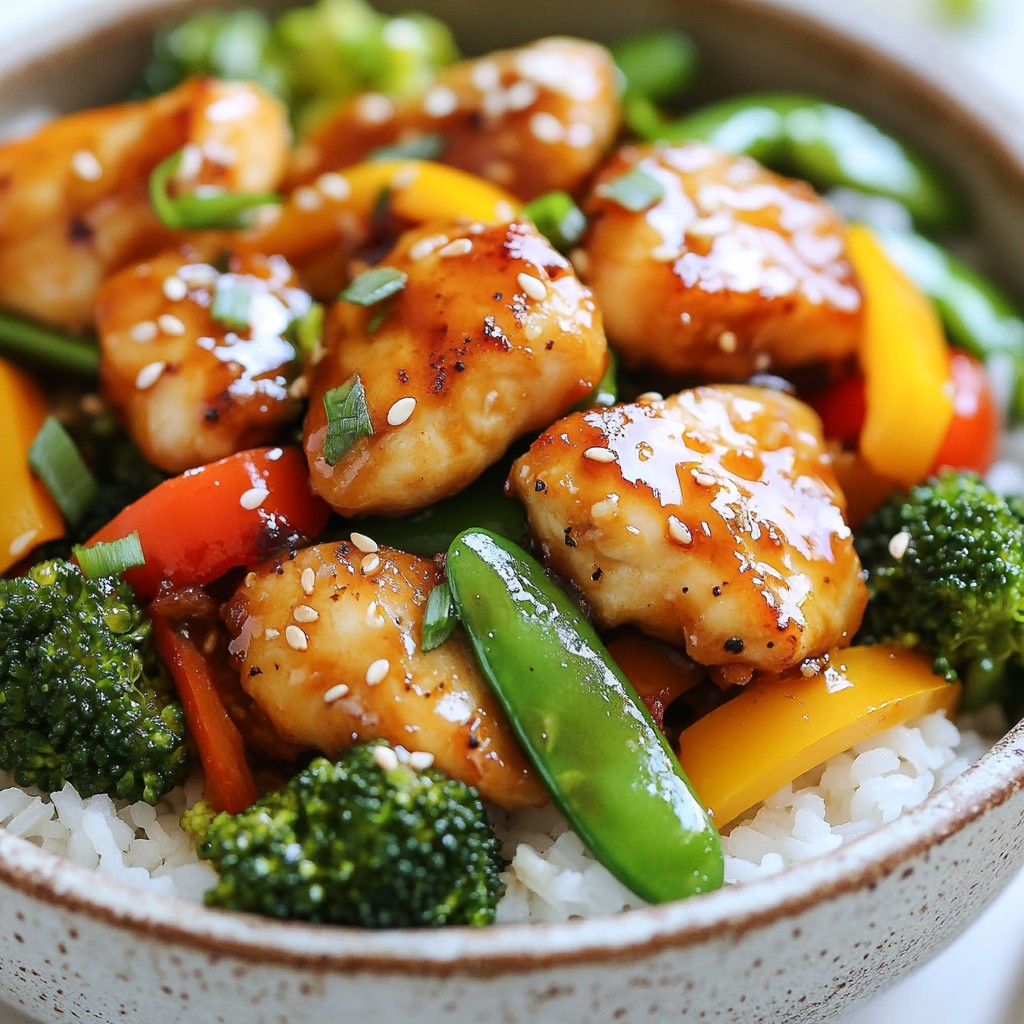 Savory Instant Pot Garlic Ginger Stir-Fry Delight