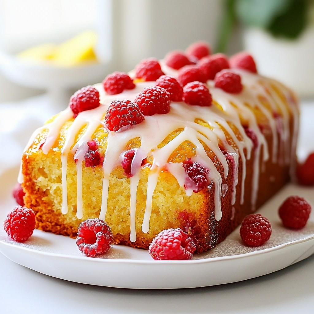 Lemon Raspberry Loaf Delicious and Fresh Recipe