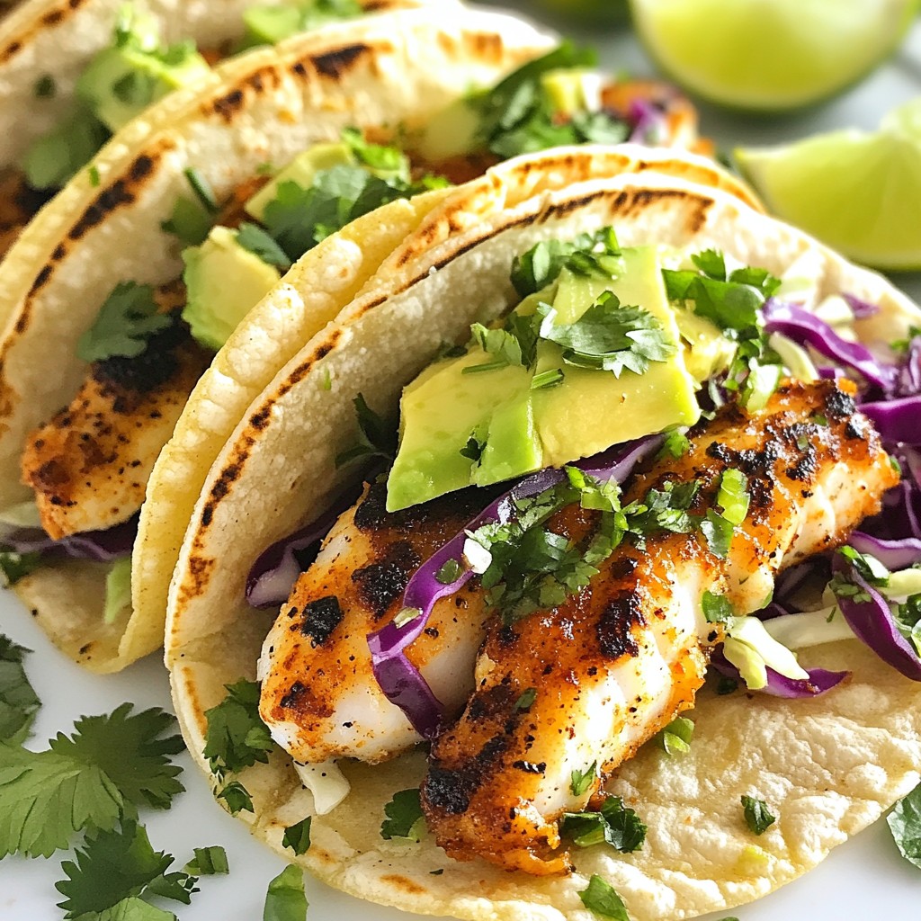 Cajun Blackened Fish Tacos Flavorful and Easy Recipe
