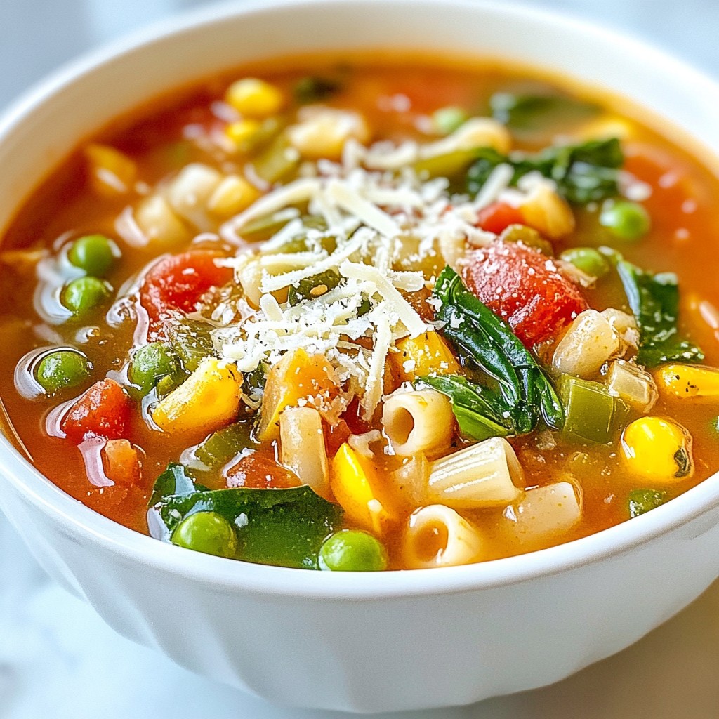 Classic Instant Pot Minestrone Soup Flavorful Delight