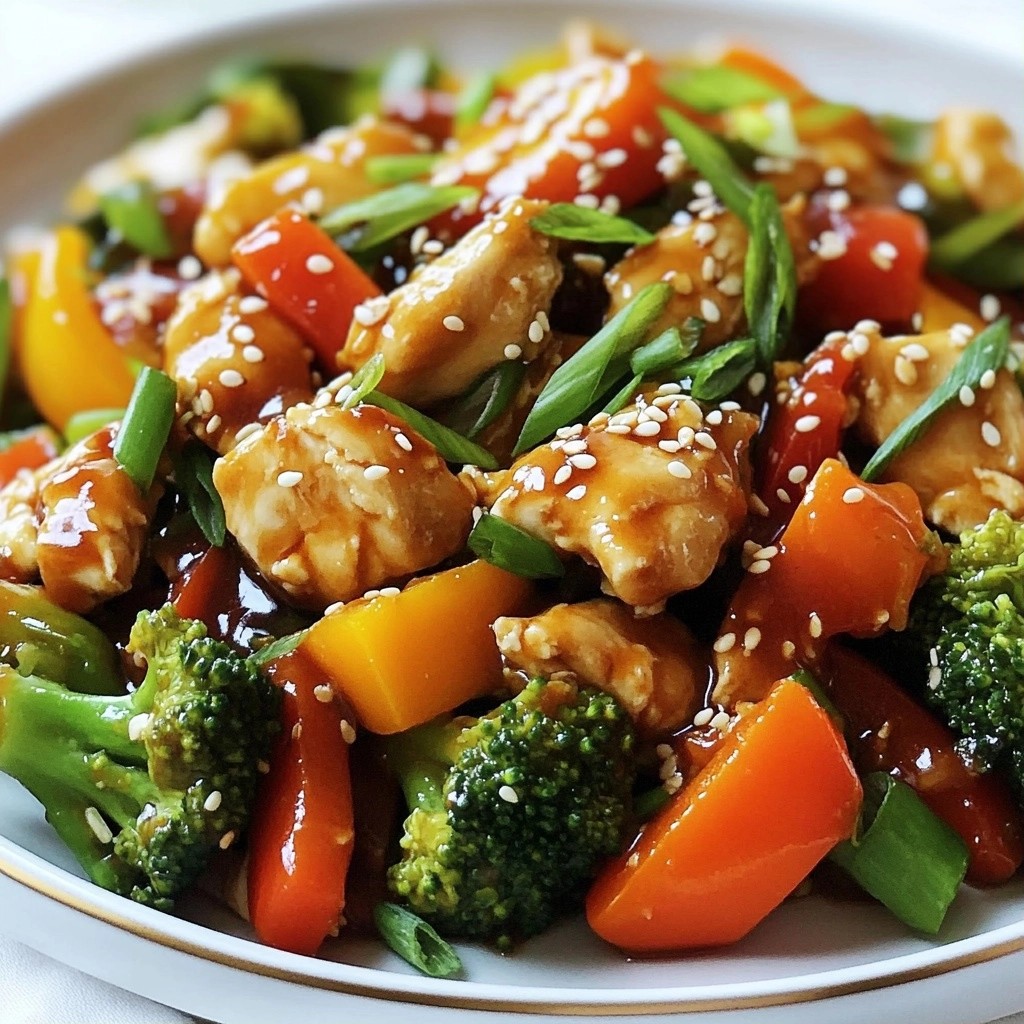 Satisfying Instant Pot Chicken Vegetable Stir-Fry Recipe
