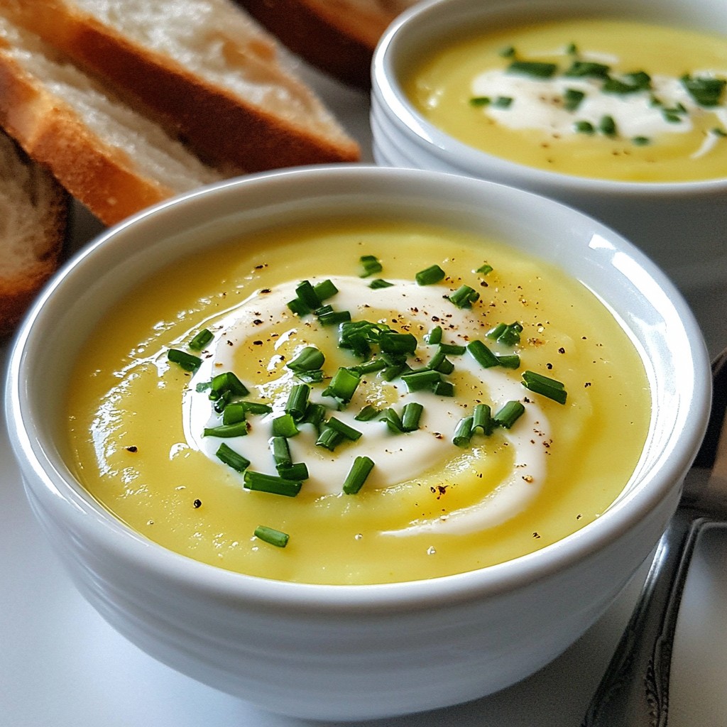 Creamy Instant Pot Potato and Leek Soup Recipe