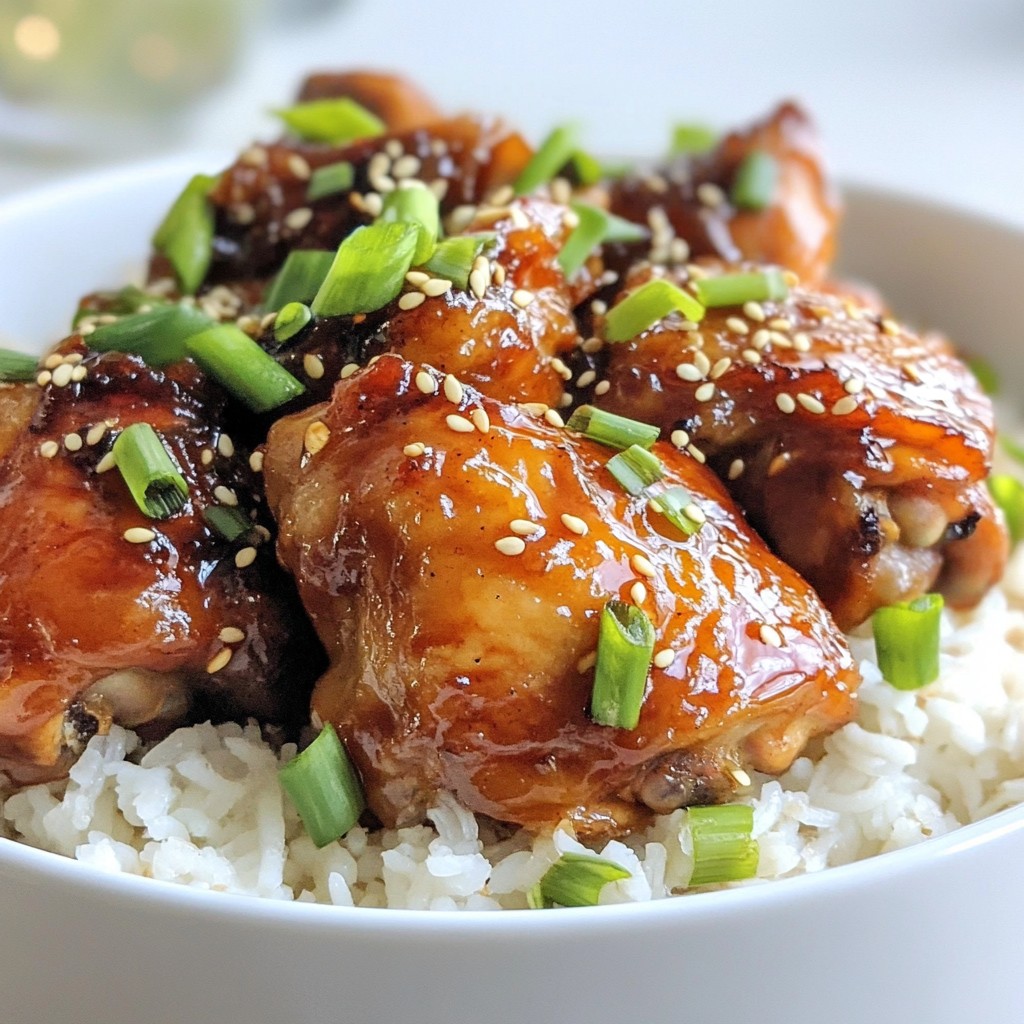 Sizzling Instant Pot Teriyaki Chicken Thighs Recipe