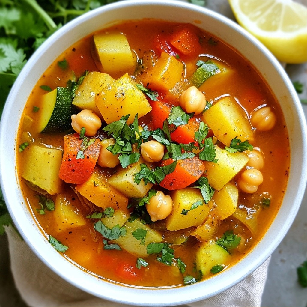 Spiced Instant Pot Moroccan Vegetable Stew Delight