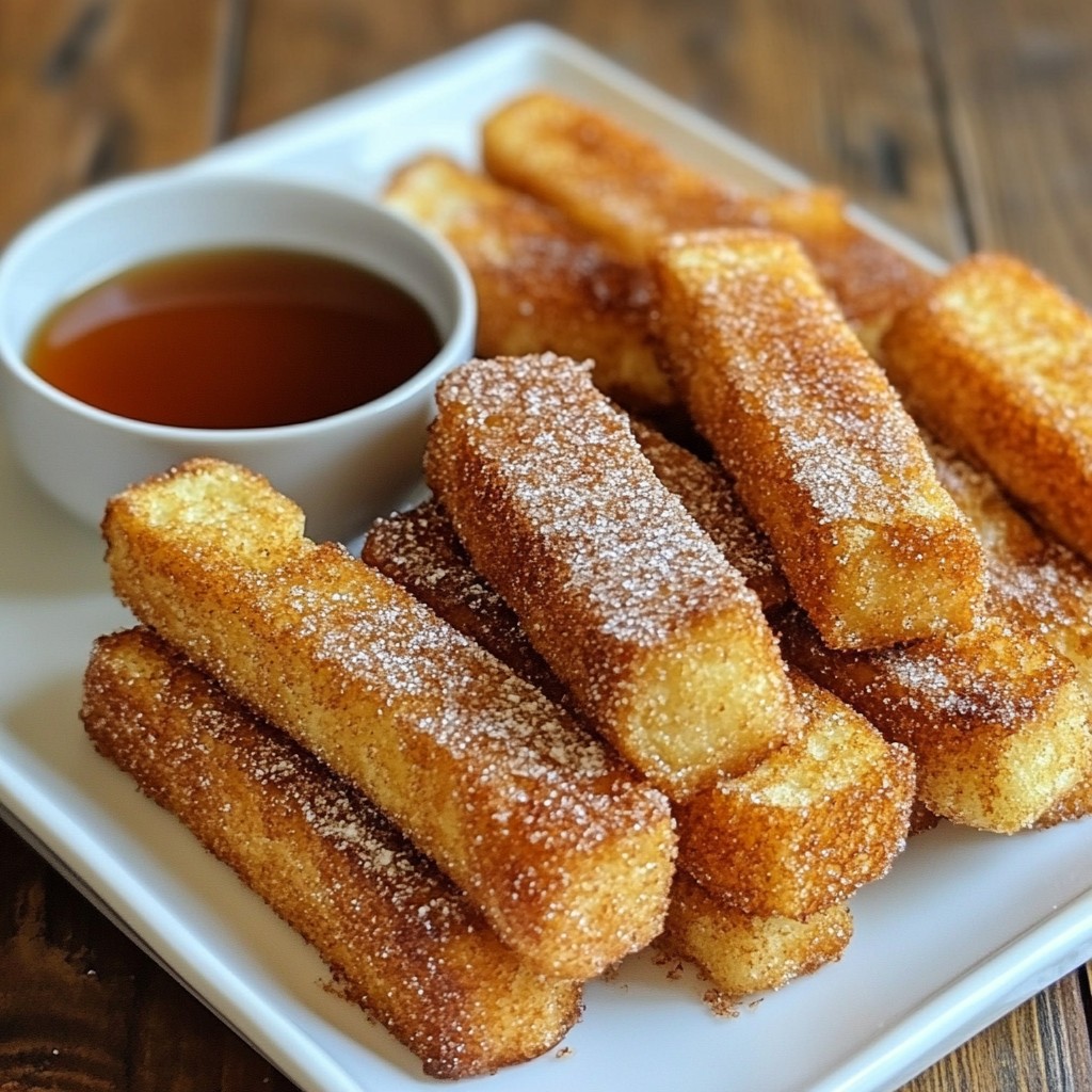 Cinnamon Sugar French Toast Sticks Deliciously Easy