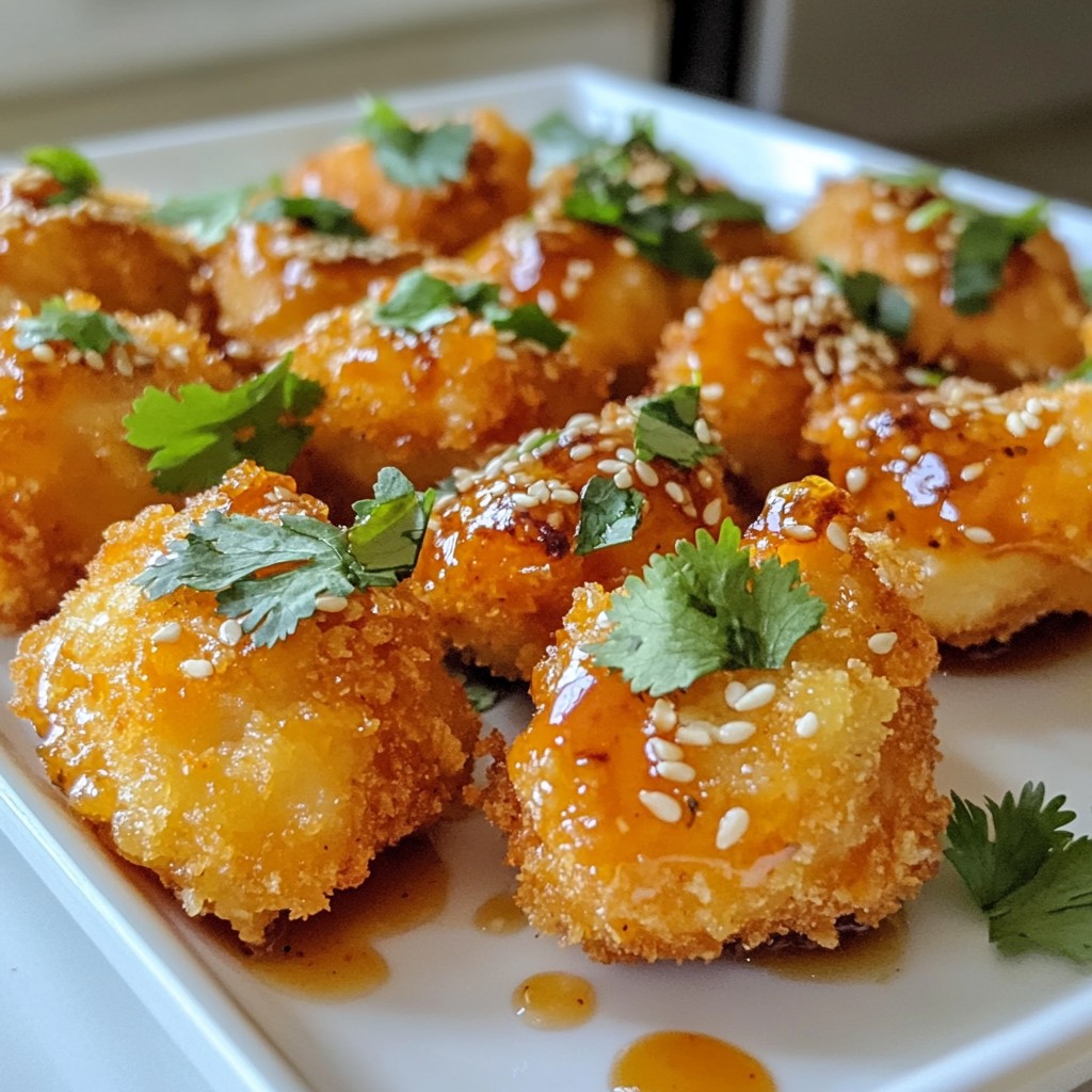Honey Sriracha Chicken Bites Flavorful and Easy Recipe