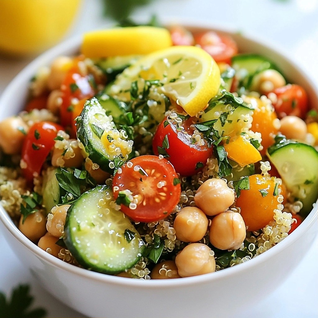 Tangy Instant Pot Lemon Herb Quinoa Bowls Delight