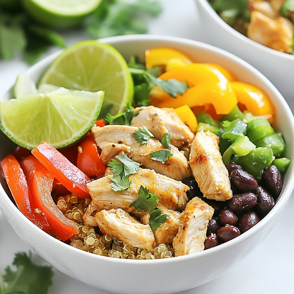 Easy Instant Pot Chicken Quinoa Bowls Flavor Boost