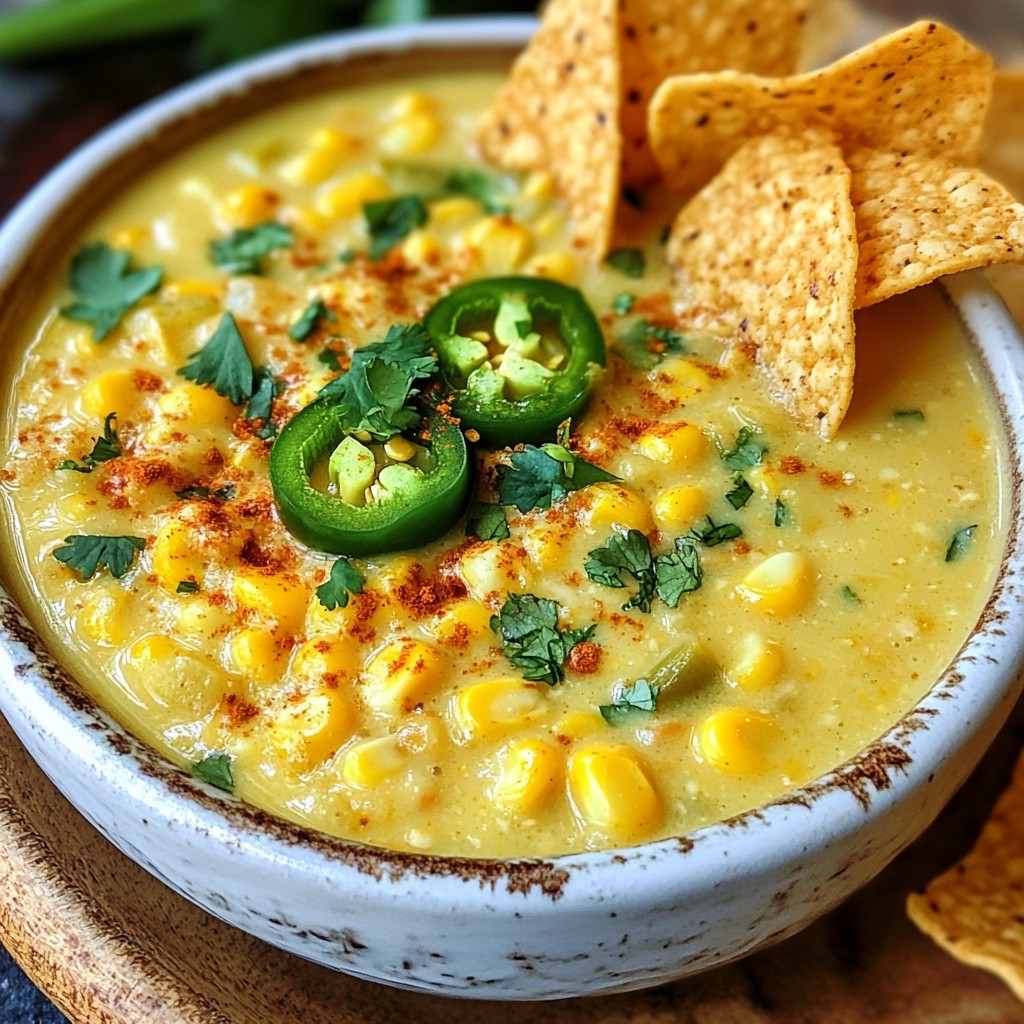 Spicy Instant Pot Jalapeño Corn Chowder Delight