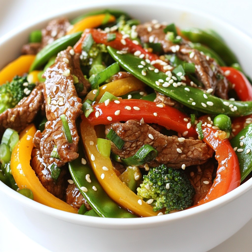 Savory Instant Pot Beef and Vegetable Stir-Fry Recipe