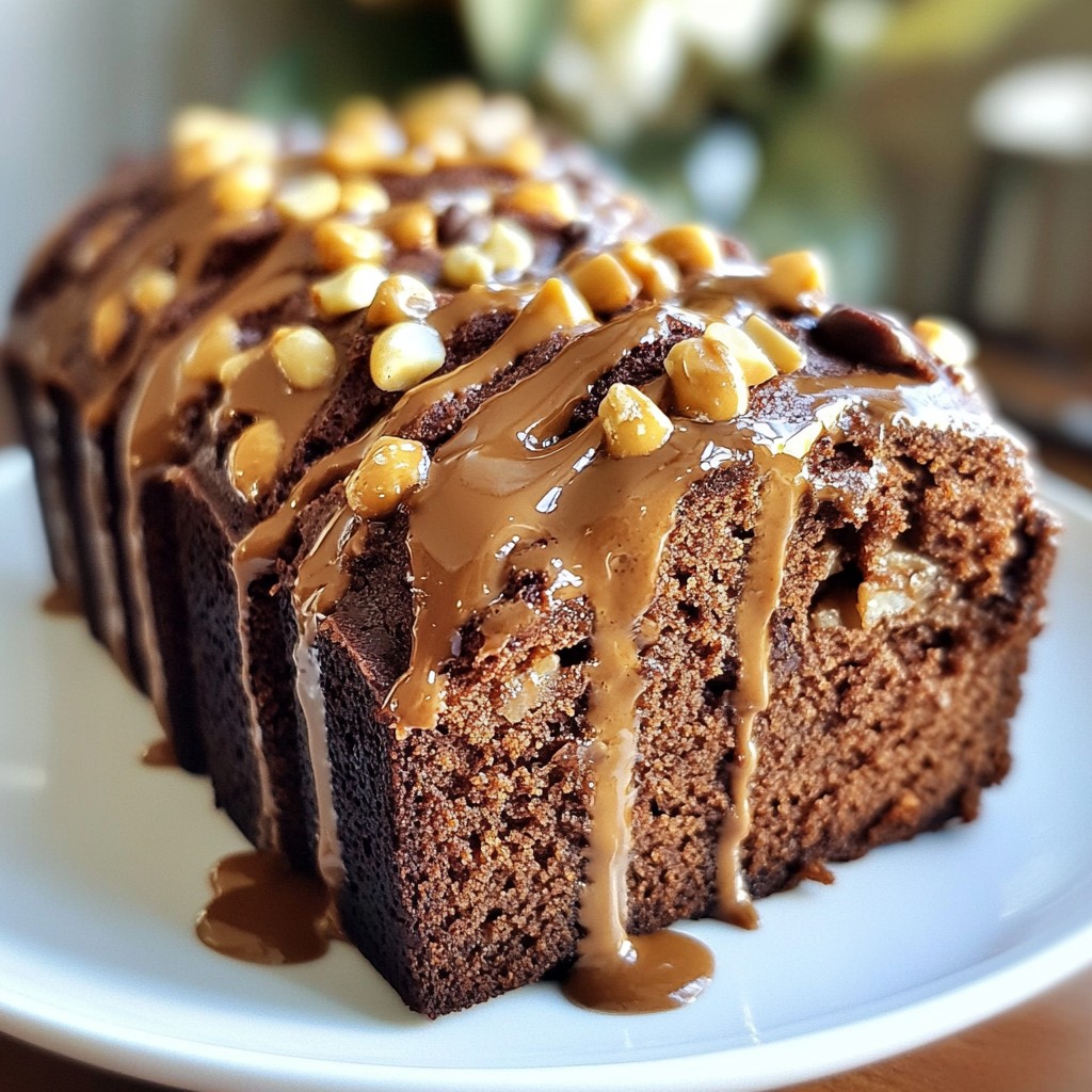 Chocolate Peanut Butter Banana Bread Delightful Recipe