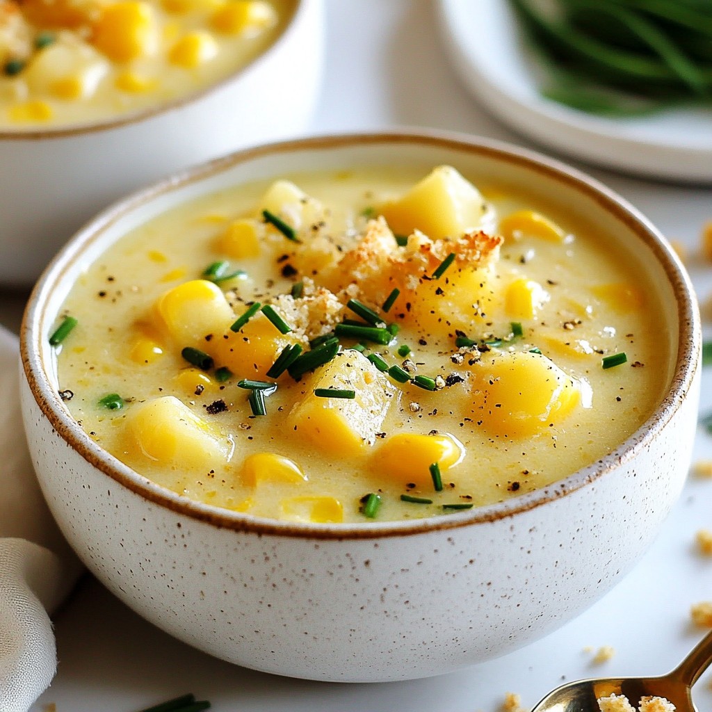 Flavorful Instant Pot Corn and Potato Chowder Recipe