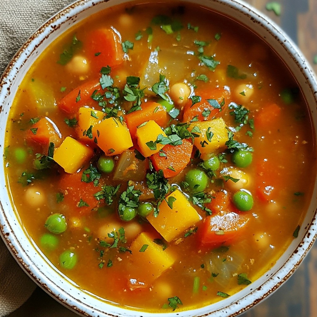 Spicy Instant Pot Vegetable Curry Soup Delight