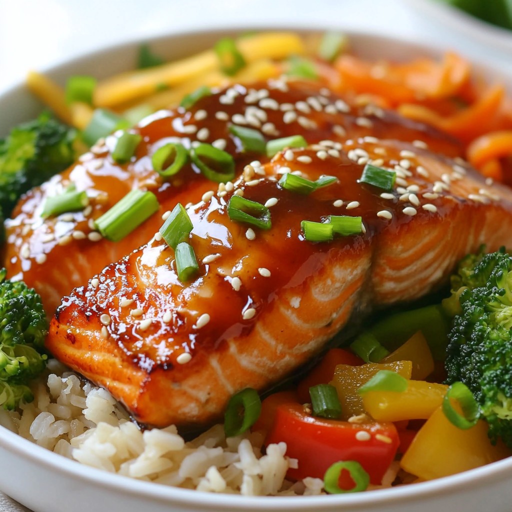 Teriyaki Salmon Bowls Flavorful and Healthy Meal