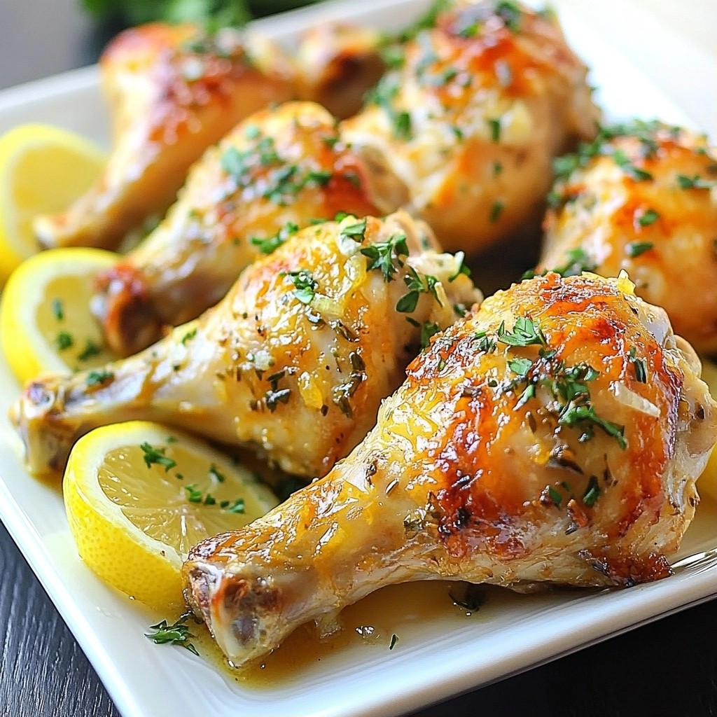 Tender Instant Pot Lemon Herb Drumsticks Recipe