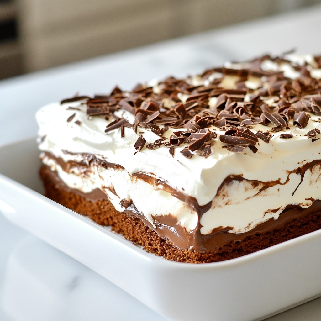Chocolate Mocha Icebox Cake Irresistible No-Bake Delight