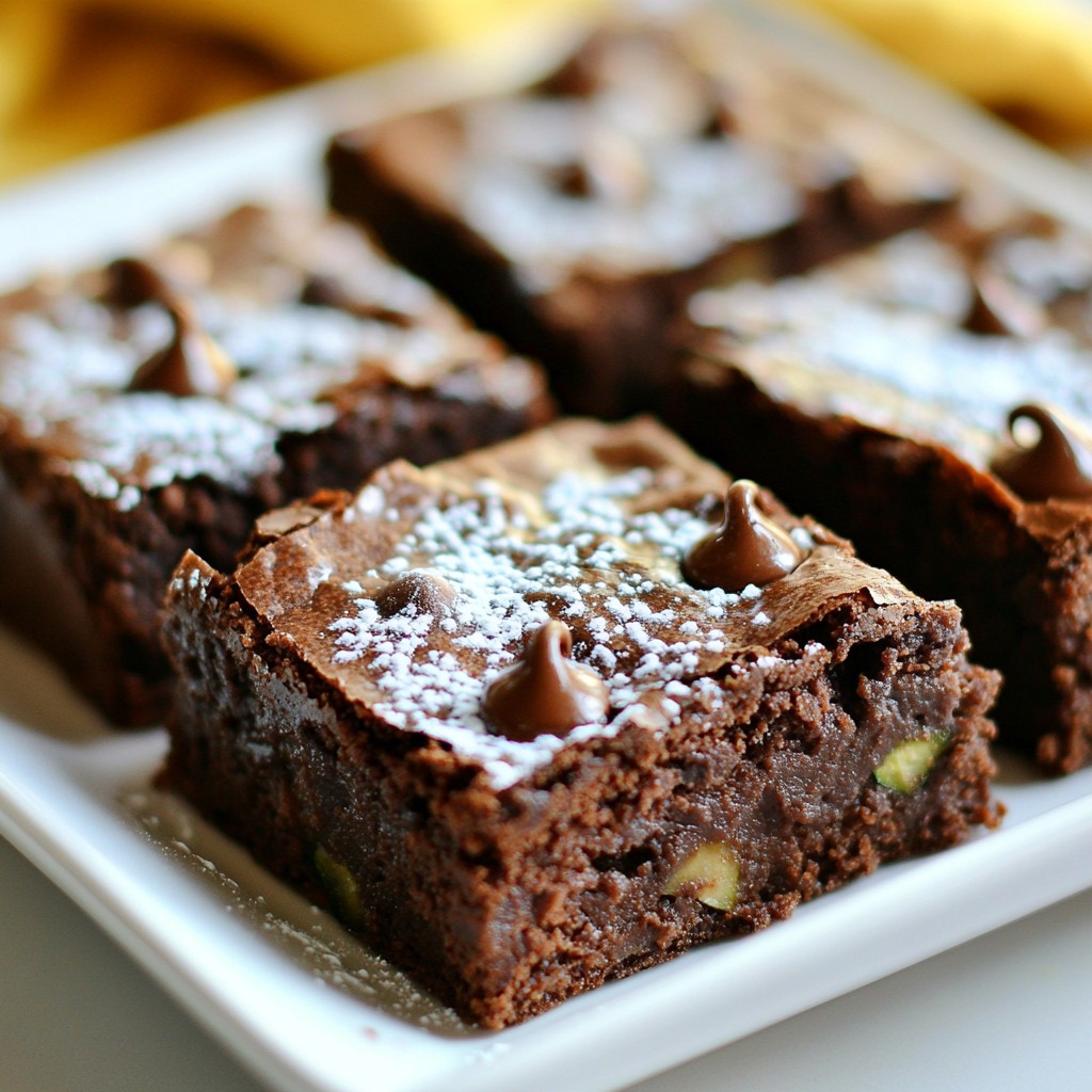 Delicious Double Chocolate Zucchini Brownies Recipe