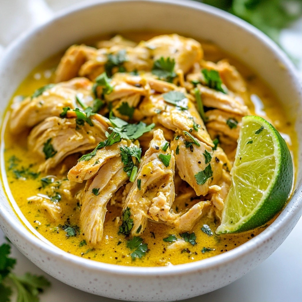 Flavorful Instant Pot Coconut Lime Chicken Recipe