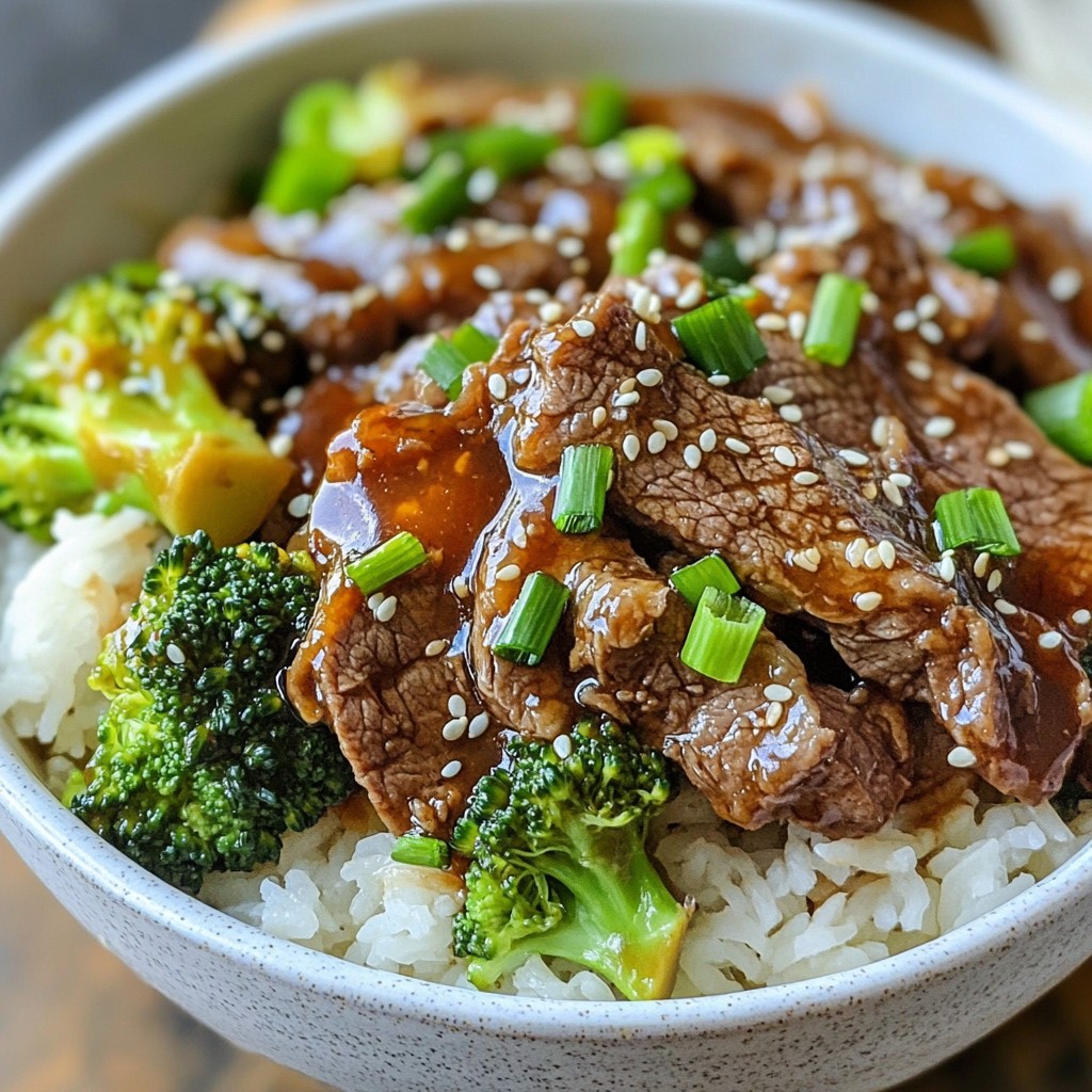 Quick Instant Pot Beef and Broccoli Bowls Flavor Boost