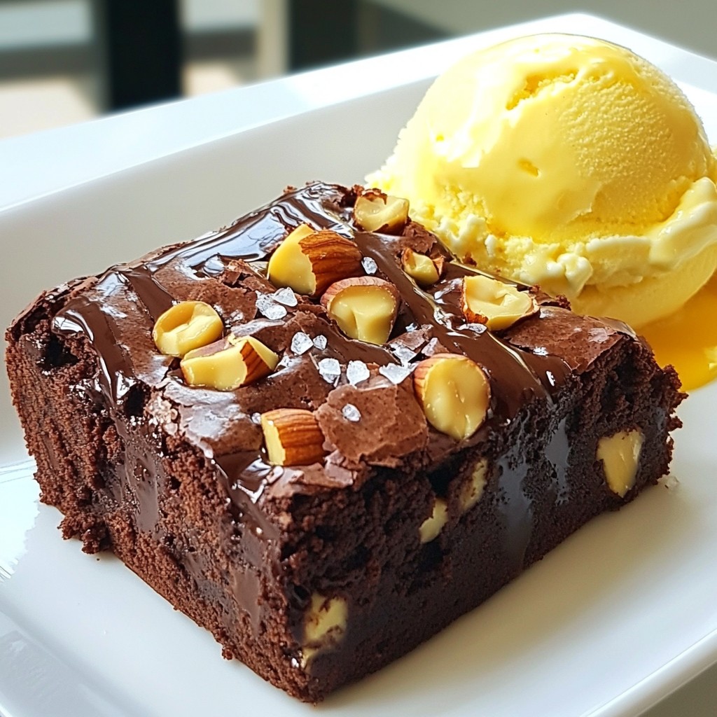 Hazelnut Mocha Brownies Irresistible Chocolate Treat