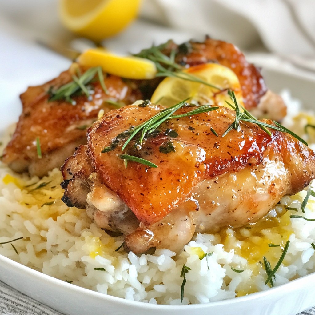 Savory Instant Pot Lemon Tarragon Chicken Thighs Recipe
