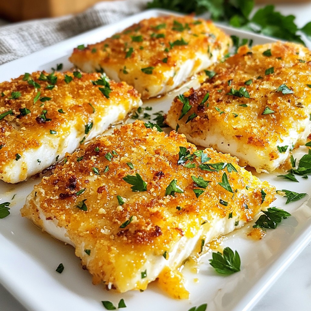Baked Parmesan Crusted Tilapia Tasty and Simple Dish
