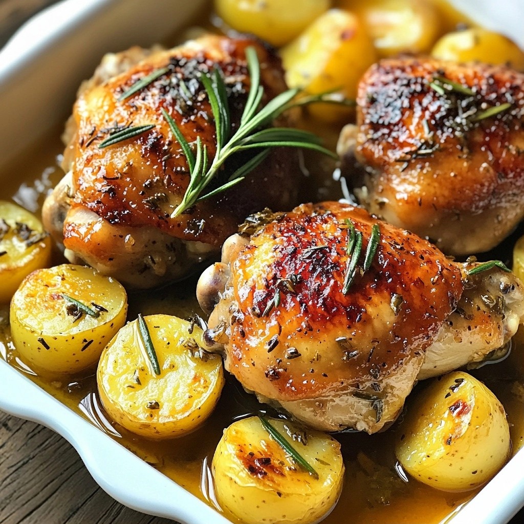 Savory Instant Pot Rosemary Chicken and Potatoes Recipe