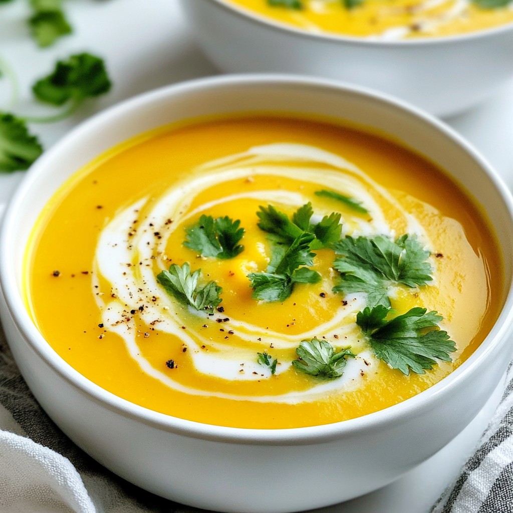 Roasted Butternut Squash Soup Simple and Comforting