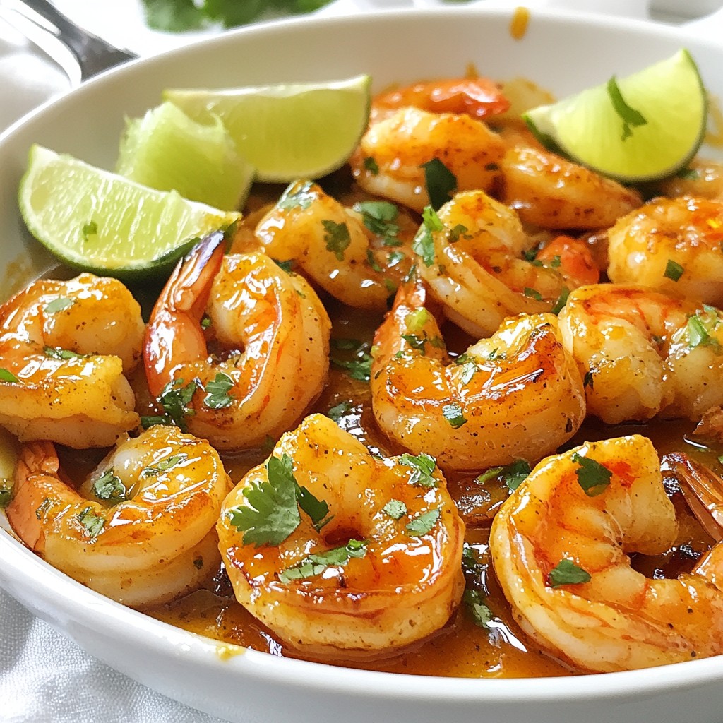 Spicy Honey Lime Shrimp Quick and Flavorful Recipe