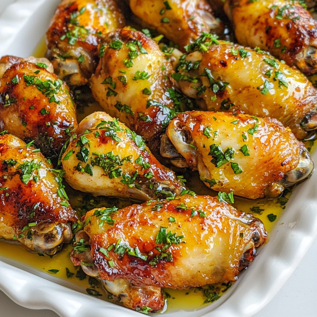 Zesty Instant Pot Herb Citrus Chicken Wings Recipe