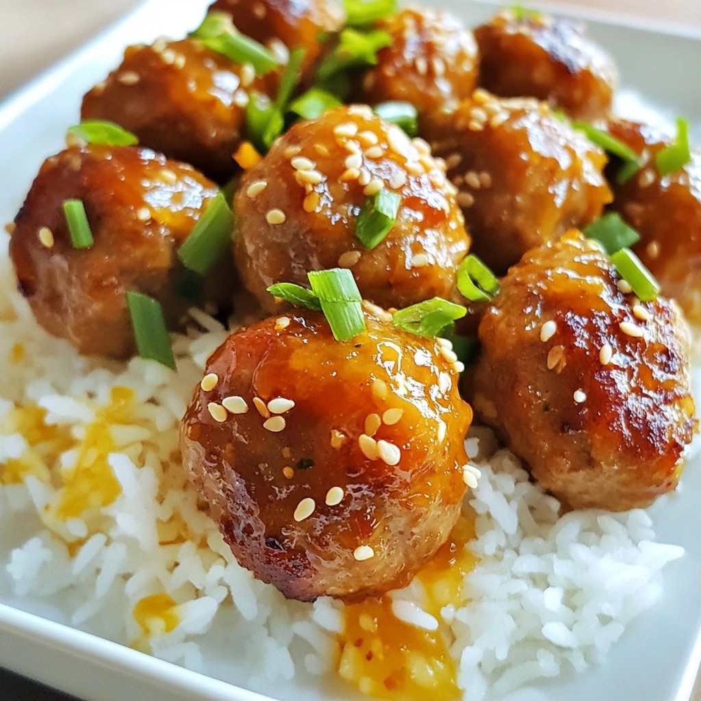 Rich Instant Pot Honey Glazed Turkey Meatballs Delight
