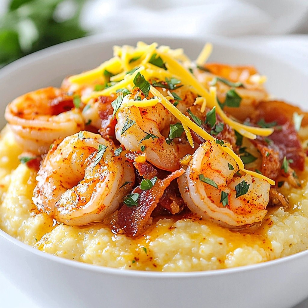 Spicy Instant Pot Shrimp and Grits Easy Recipe