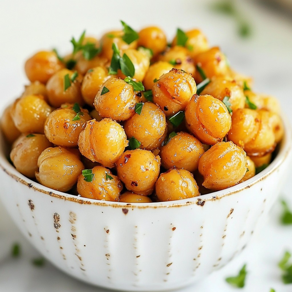 Crispy Air Fryer Chickpeas Tasty and Healthy Snack