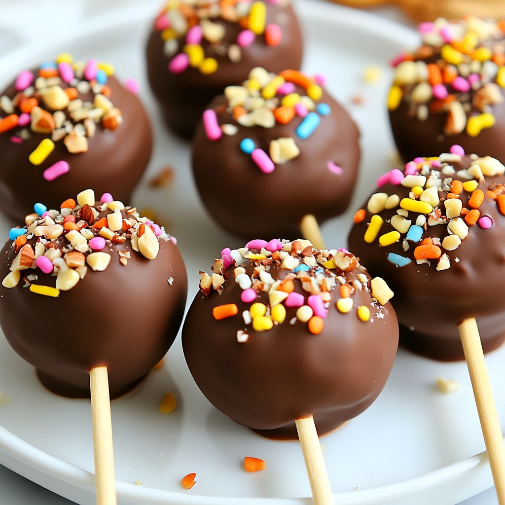 Chocolate Covered Oreo Pops Simple and Delicious Treat