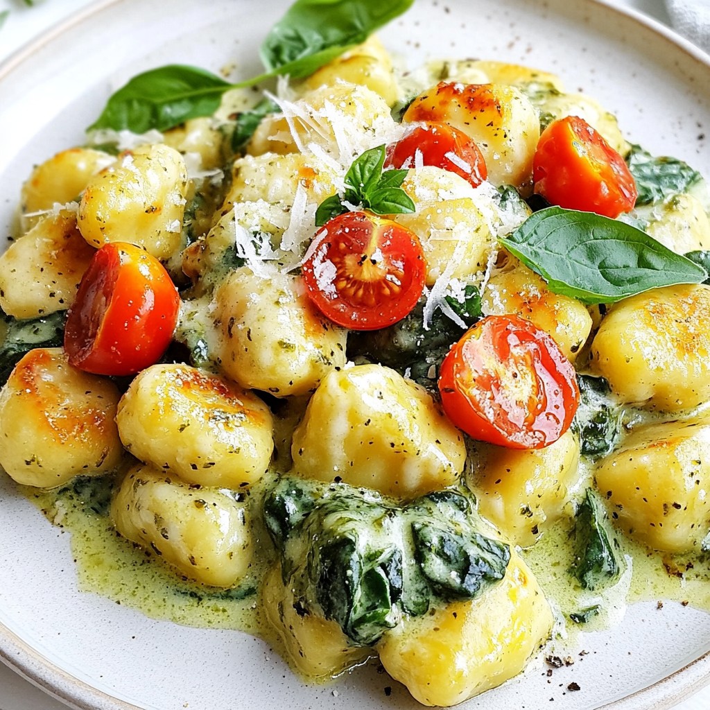 Creamy Pesto Chicken Gnocchi Flavorful Delight Recipe