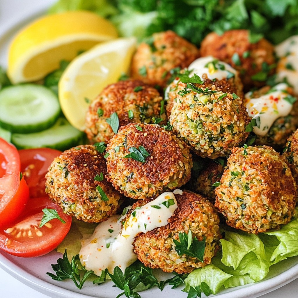 Air Fryer Falafel Crunchy and Flavorful Delight
