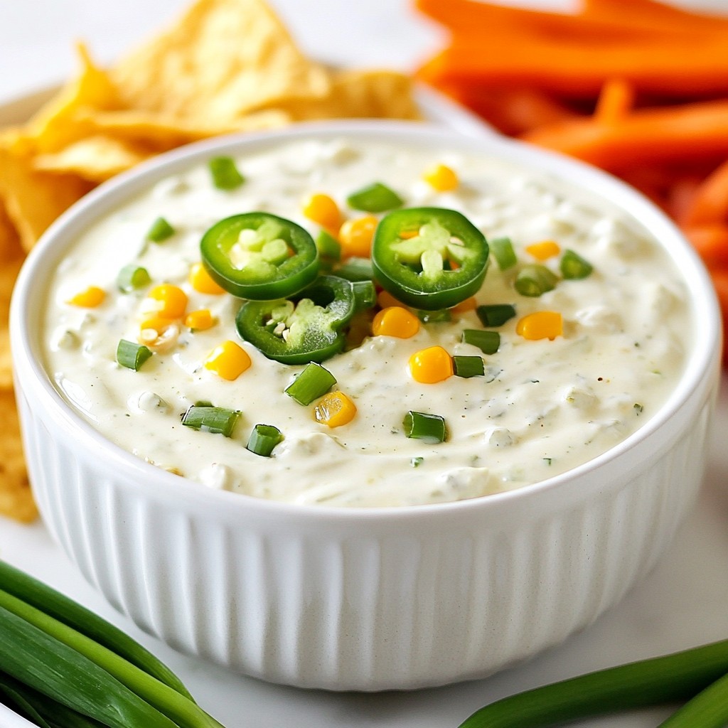 Creamy Jalapeno Ranch Dip Irresistible and Easy Recipe