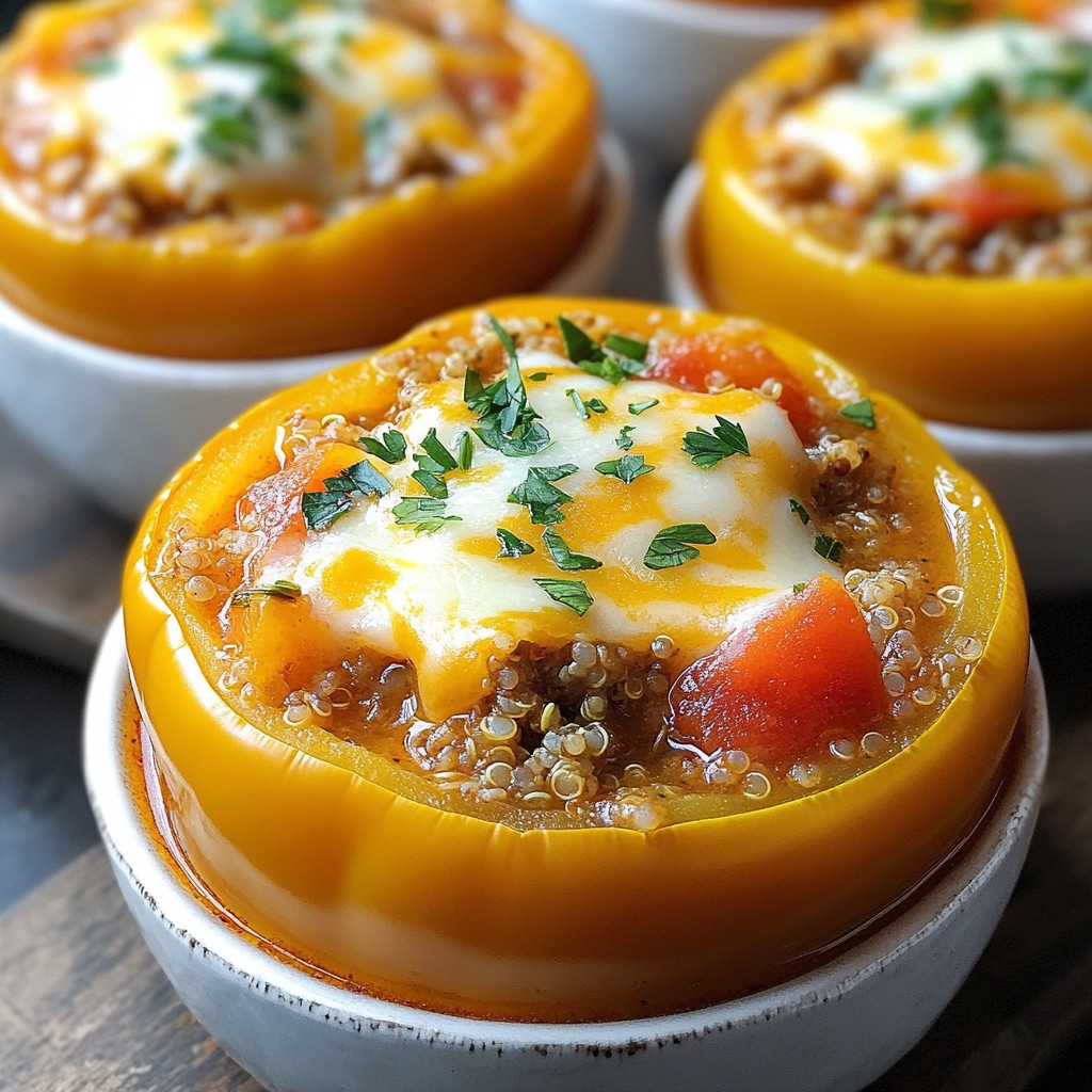 Stuffed Bell Pepper Soup Flavorful and Easy Recipe