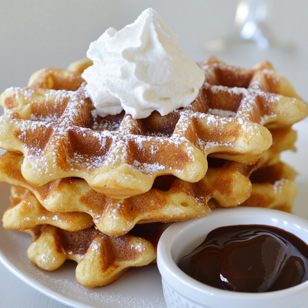Cinnamon Sugar Churro Waffles Delightful Recipe Guide