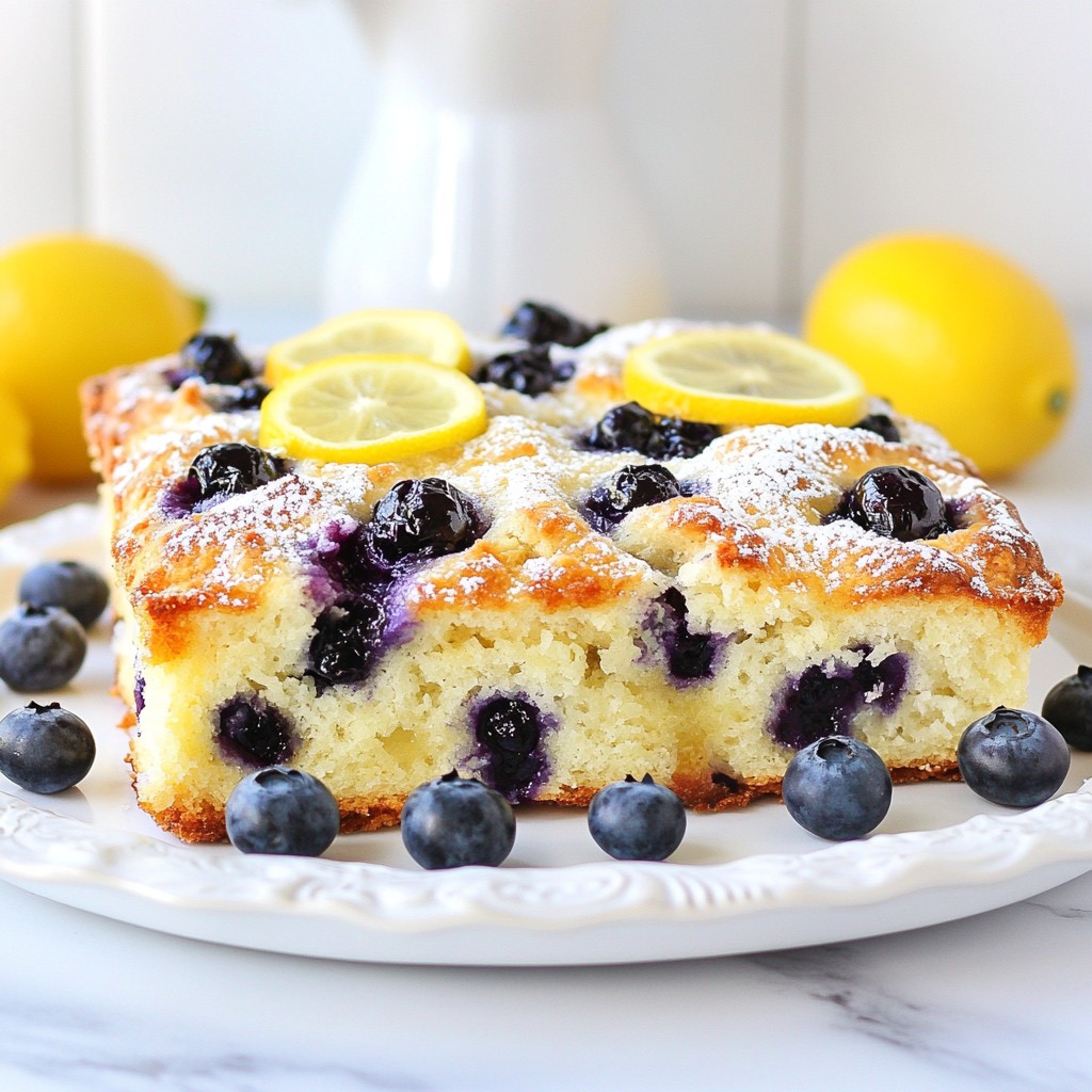 Lemon Blueberry Scone Bread Flavorful Breakfast Treat