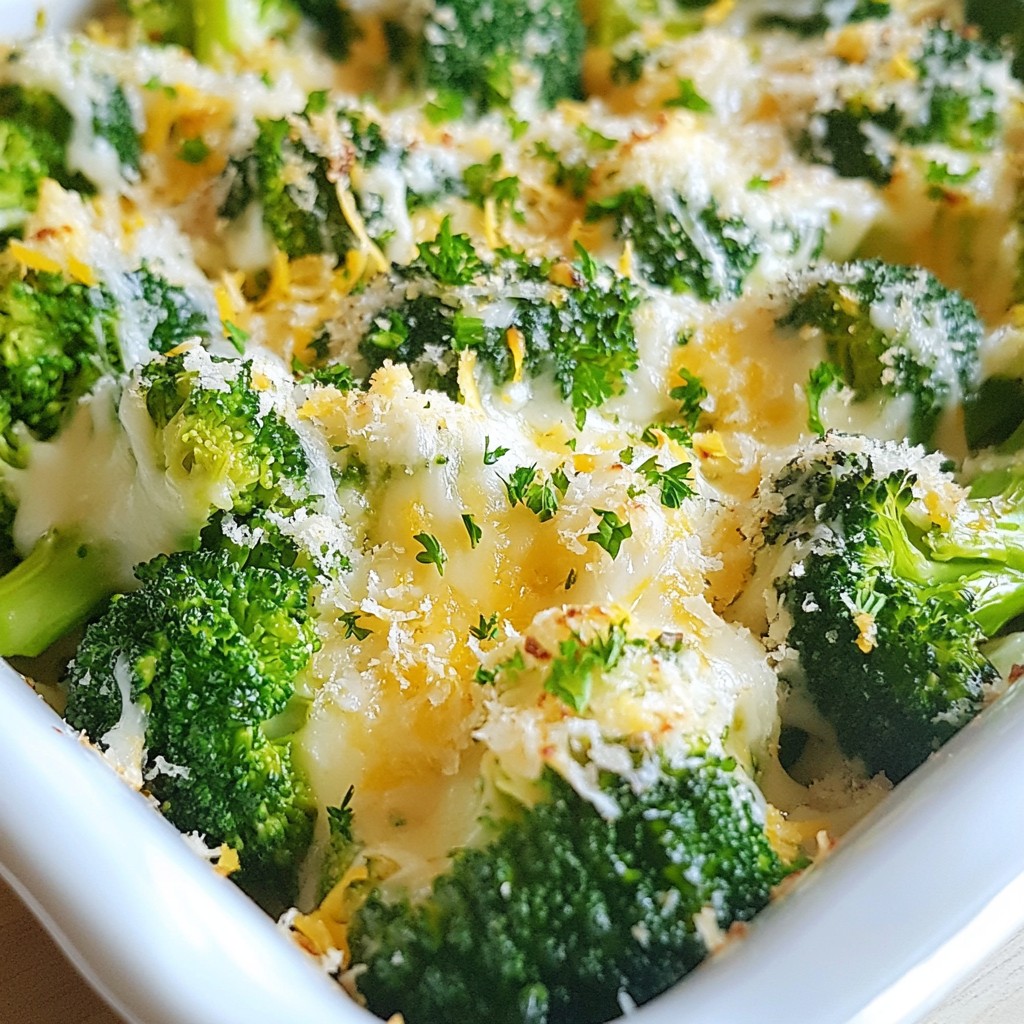 Roasted Garlic Parmesan Broccoli Easy Flavor Boost