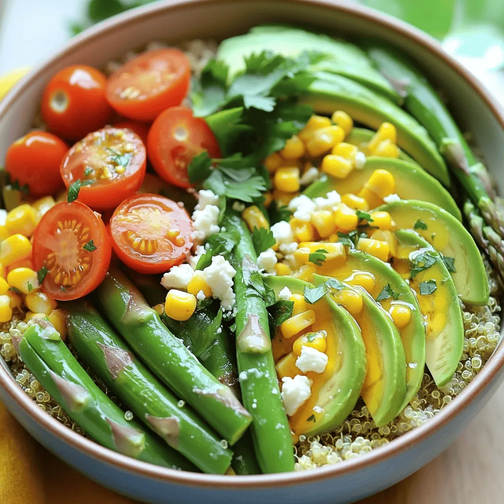Spring Veggie Power Bowls Delicious and Nutritious Meal