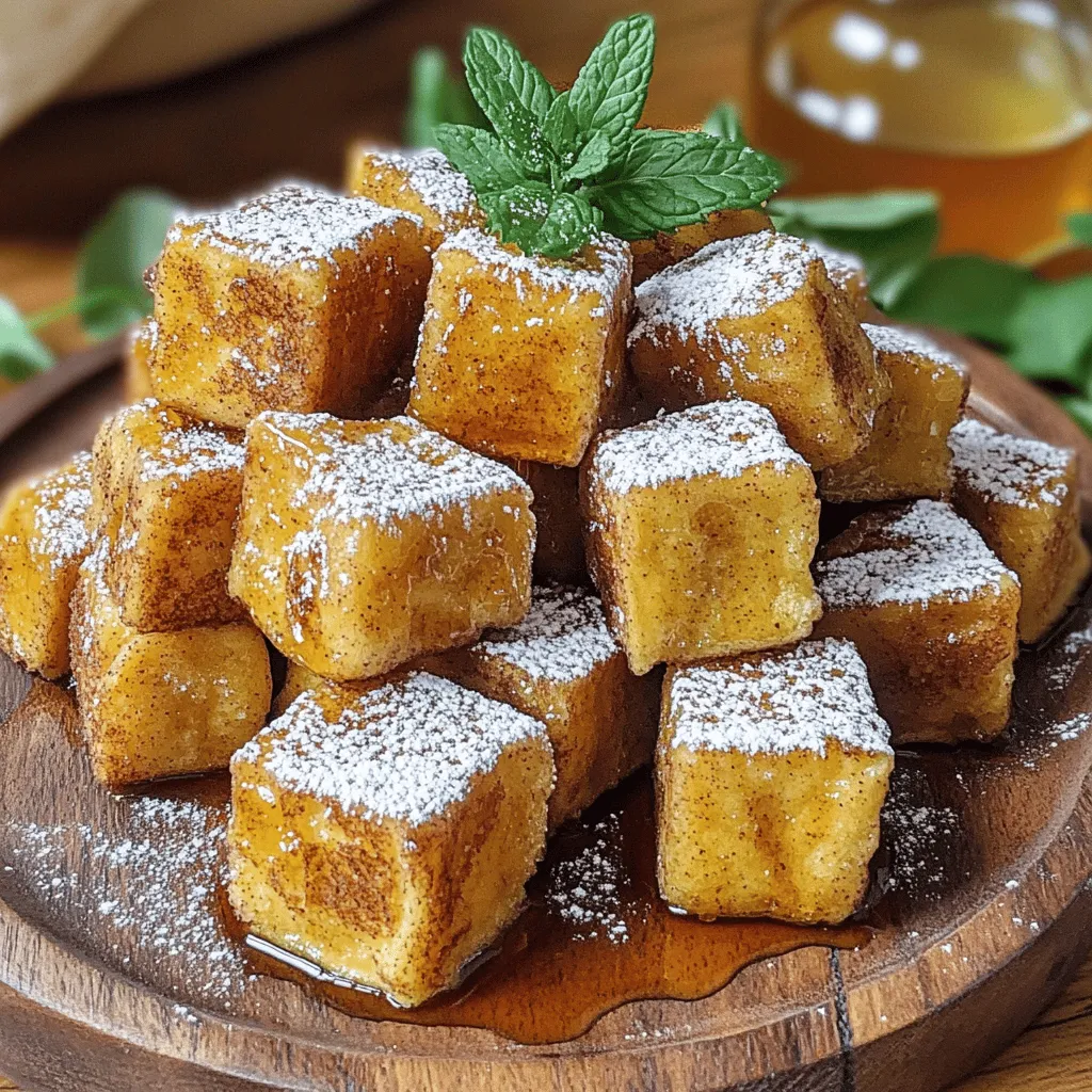 Cinnamon Swirl French Toast Bites Simple and Sweet Treat